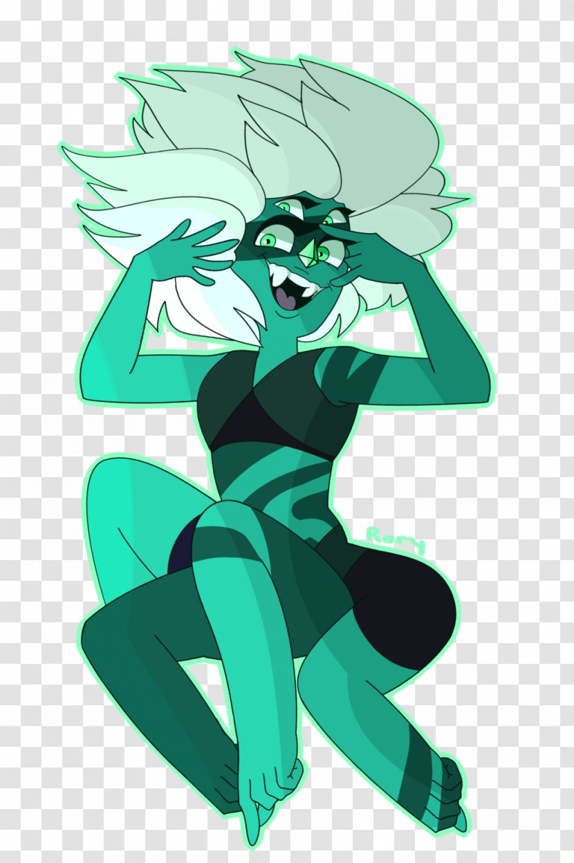 Green Malachite Vertebrate DeviantArt - Fictional Character Transparent PNG