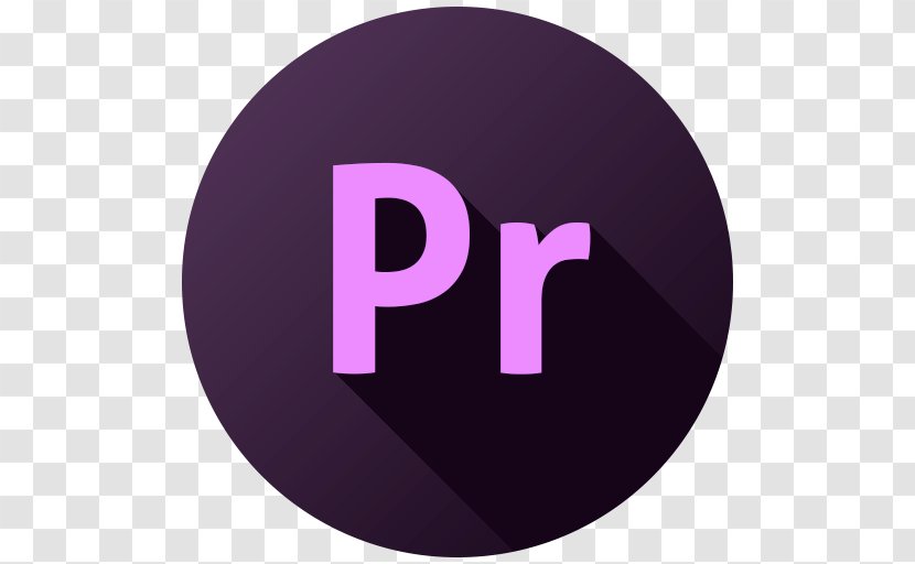 Purple Text Brand - Adobe Premiere Transparent PNG
