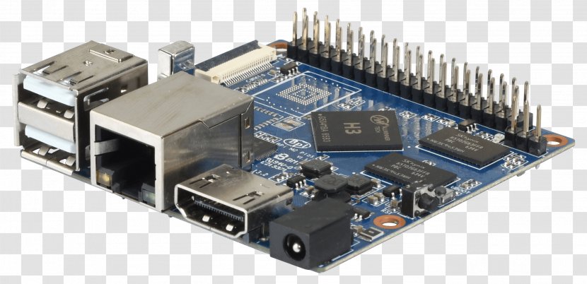 Microcontroller Banana Pi Electronics TV Tuner Cards & Adapters Computer - Electronic Device - Piña Colada Transparent PNG