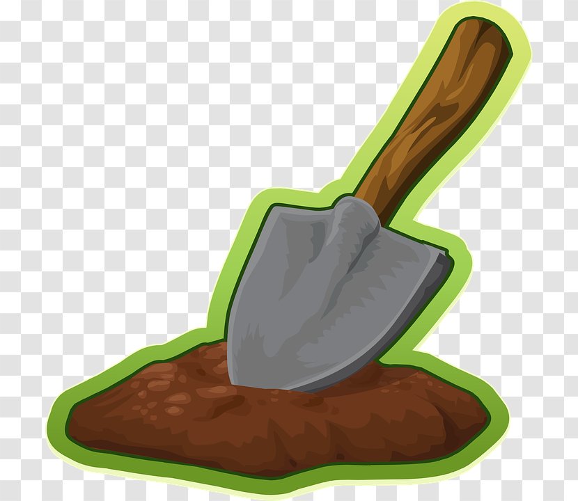 Clip Art Openclipart Shovel Image Free Content - Soil Transparent PNG