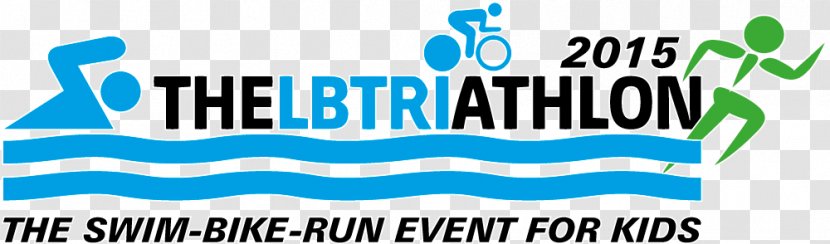 Logo Brand Line Font - Swim Bike Run Transparent PNG