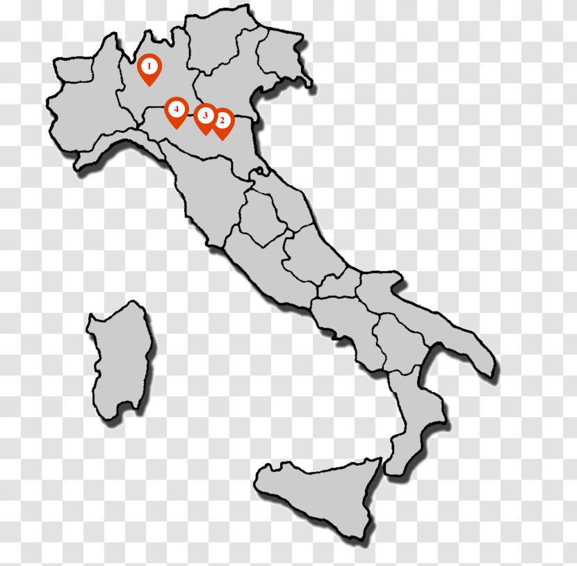 Regions Of Italy Fonderia Gattelli Umbria Central Hotel - Region Transparent PNG