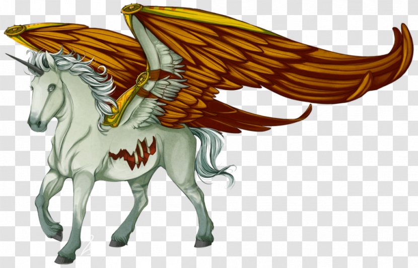 Horse Dragon Cartoon Unicorn - Mythical Creature Transparent PNG