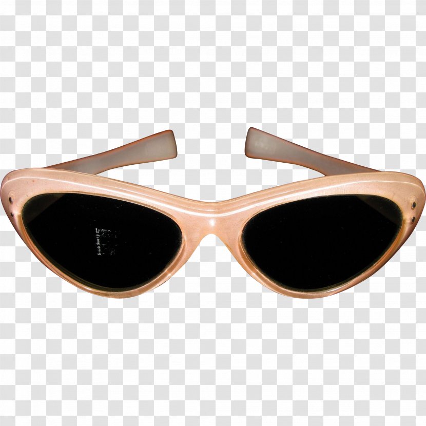 1950s 1960s Sunglasses Goggles - Personal Protective Equipment Transparent PNG