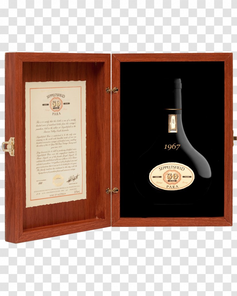 Seppeltsfield Liqueur Port Wine Penfolds Barossa Valley - One Year Old Transparent PNG