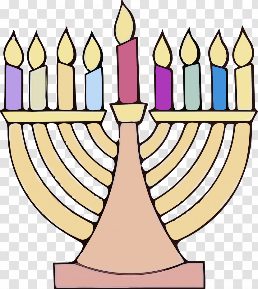 Hanukkah Candle Hanukkah Happy Hanukkah Transparent PNG