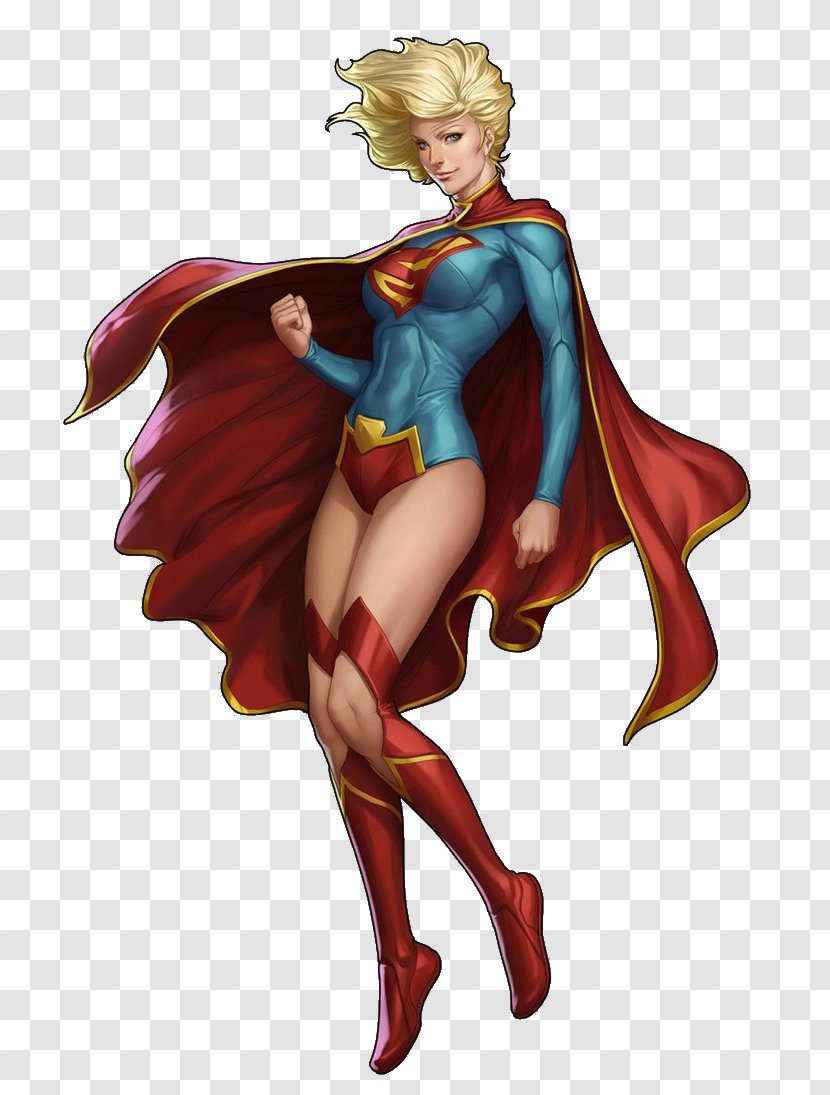 Supergirl Vol. 1 Superman Zor-El Batgirl - Silhouette - Dc Comics Transparent PNG