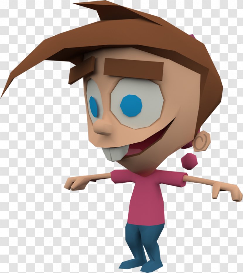 Nicktoons: Attack Of The Toybots Timmy Turner Rocko Character - Model Transparent PNG