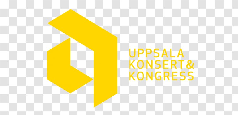 Uppsala Konsert & Kongress Logo Yellow Font Text Transparent PNG
