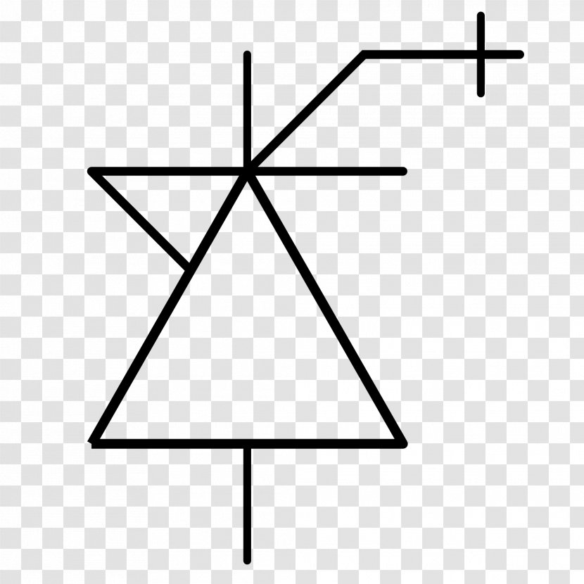 Electronic Symbol Integrated Gate-commutated Thyristor Circuits & Chips Circuit Electronics - Diagram Transparent PNG