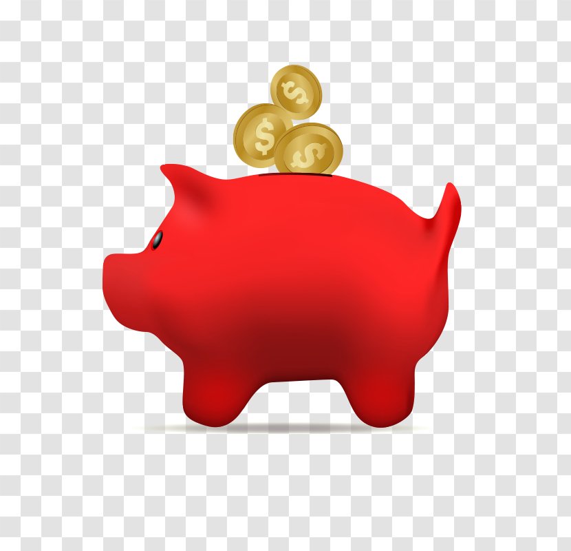 Piggy Bank - Coin - Snout Transparent PNG