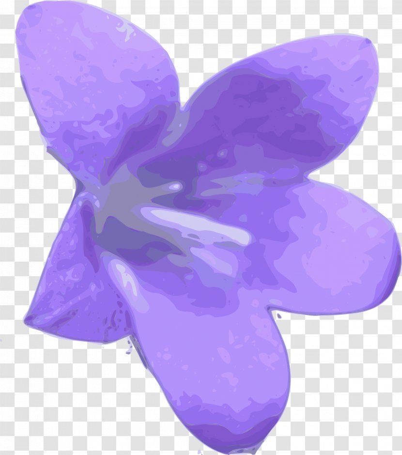 Flower Fleur-de-lis Clip Art - Violet - Purple Transparent PNG