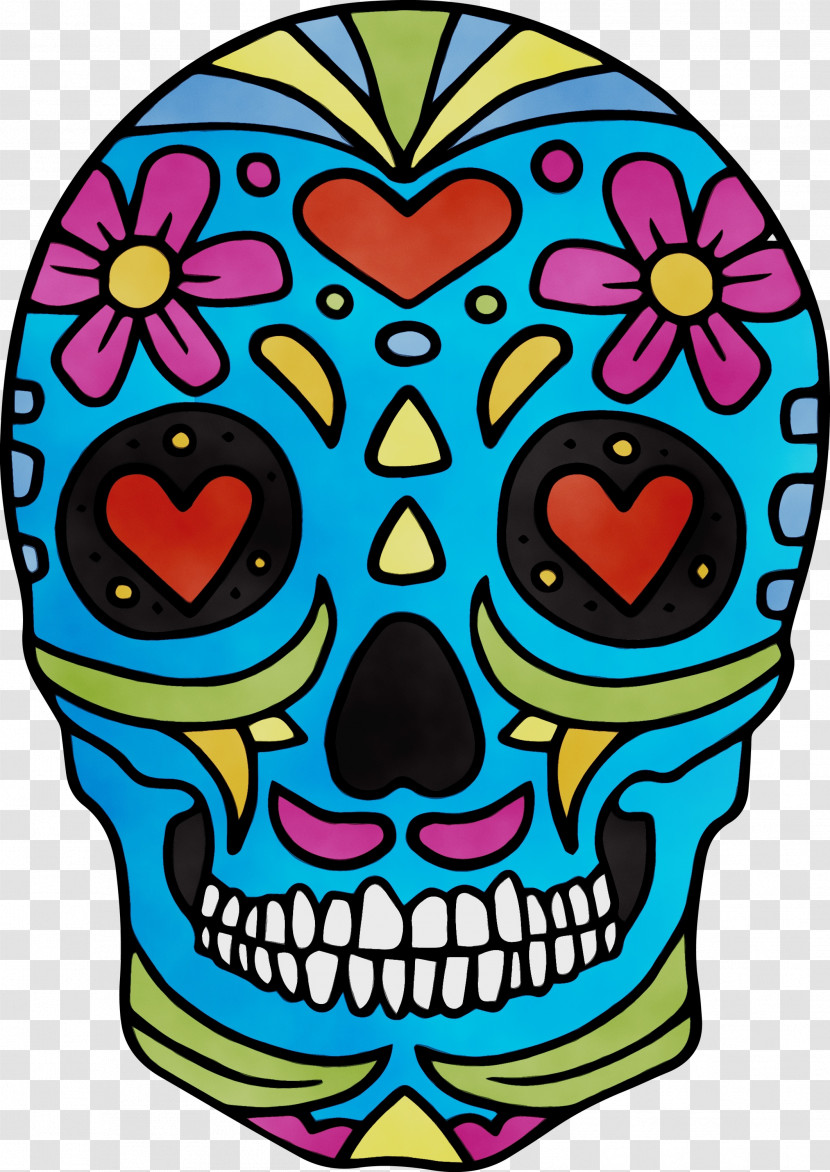 Skull Art Transparent PNG