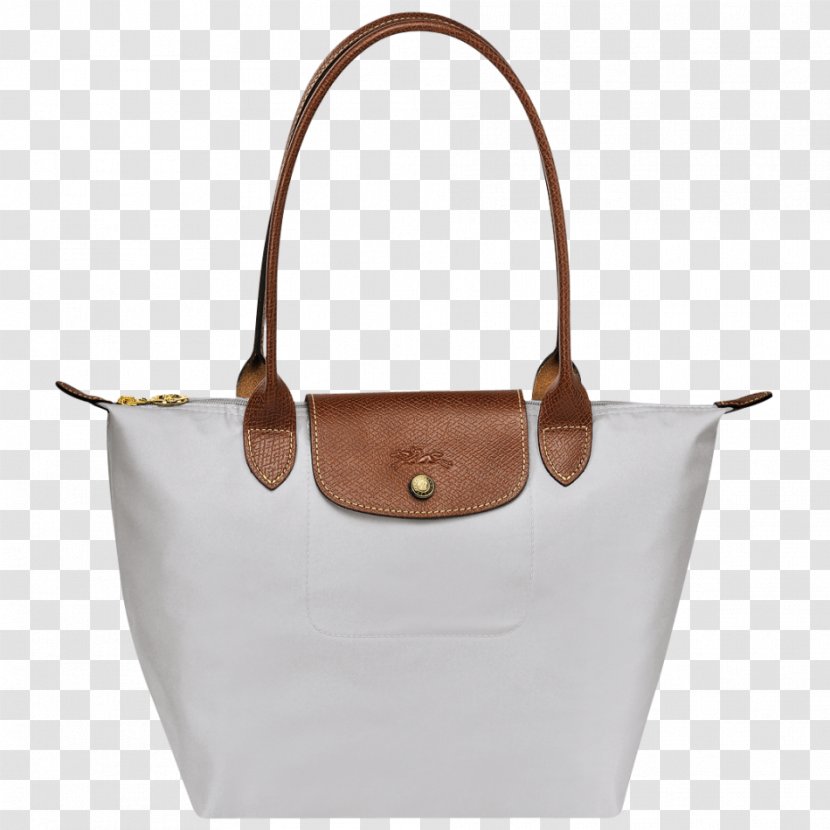 Tote Bag Leather Pliage Longchamp Transparent PNG