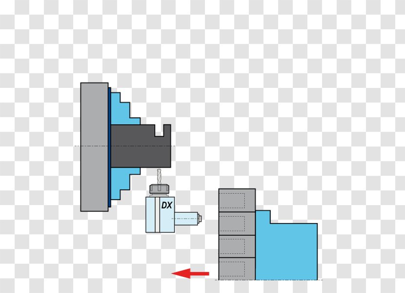 Milling Lathe Drilling Tool Computer Numerical Control - Rectangle - Design Transparent PNG