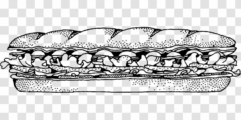 Submarine Sandwich Cheese Cheeseburger Baguette Hamburger - Bread Transparent PNG