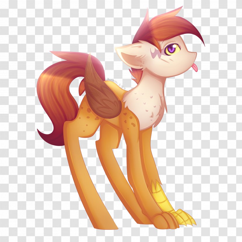 Illustration Figurine Carnivores Animated Cartoon Legendary Creature - Pony - Hippogriff Transparent PNG