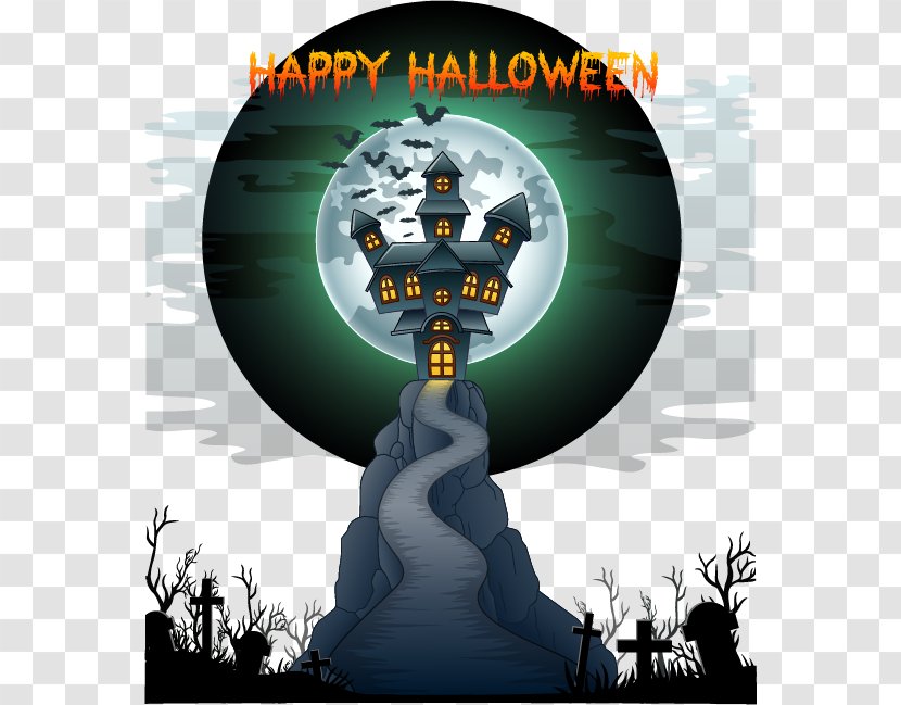 Illustration - Creativity - Halloween Vector Material Exquisite Creative Advertising Transparent PNG