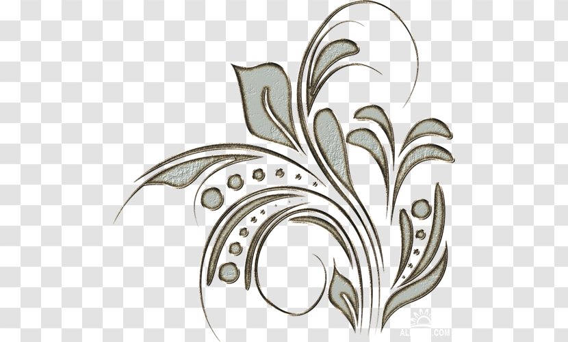 Floral Design /m/02csf Drawing Butterfly Line Art - Flora - Body Jewellery Transparent PNG