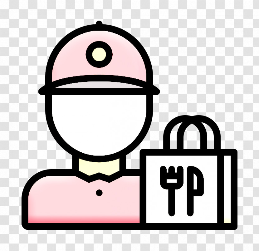 Food Delivery Icon Delivery Guy Icon Transparent PNG