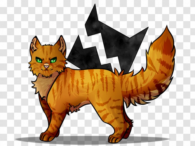 Kitten Cat Warriors Whiskers Firestar - Brambleclaw Transparent PNG
