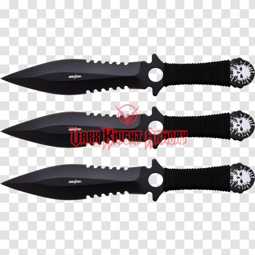 Throwing Knife Hunting & Survival Knives Bowie Utility - Steel Transparent PNG