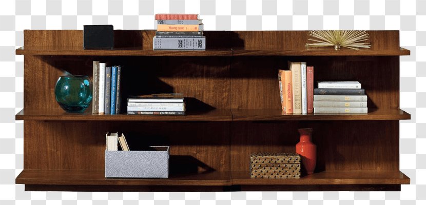 Shelf Bookcase Table Furniture Couch - Hardwood Transparent PNG