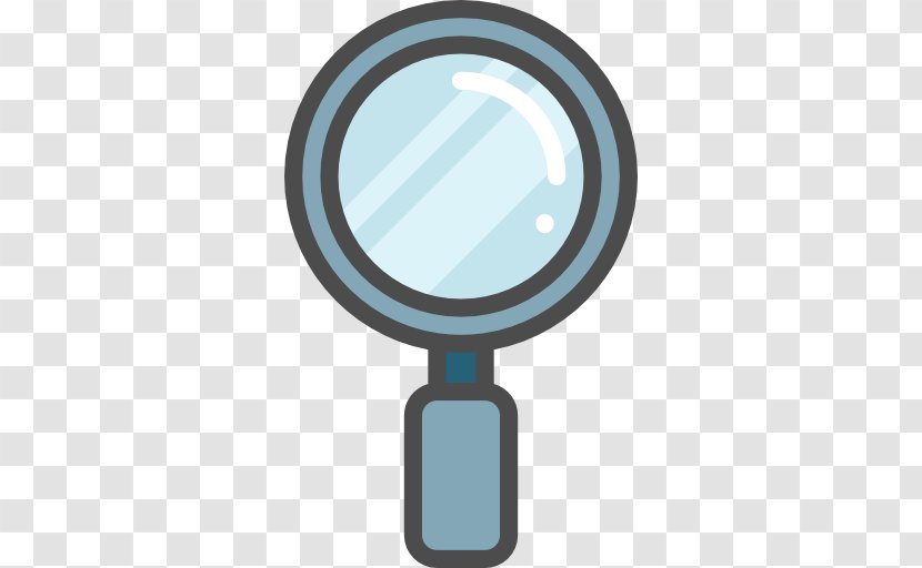 Magnifying Glass Icon - Hardware - Blue Transparent PNG