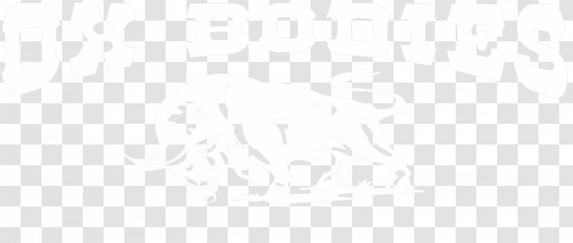 Black And White Grey - Ox Transparent PNG