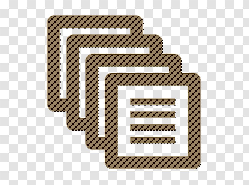 Documents Icon Files Filetypes - Rectangle - Logo Beige Transparent PNG