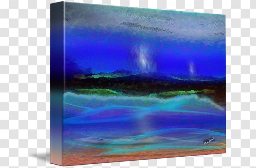 Painting Acrylic Paint Sea Resin - Calm Transparent PNG