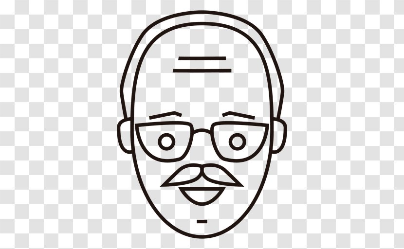 Drawing Stock Photography Clip Art - Smile - OLD MAN Transparent PNG