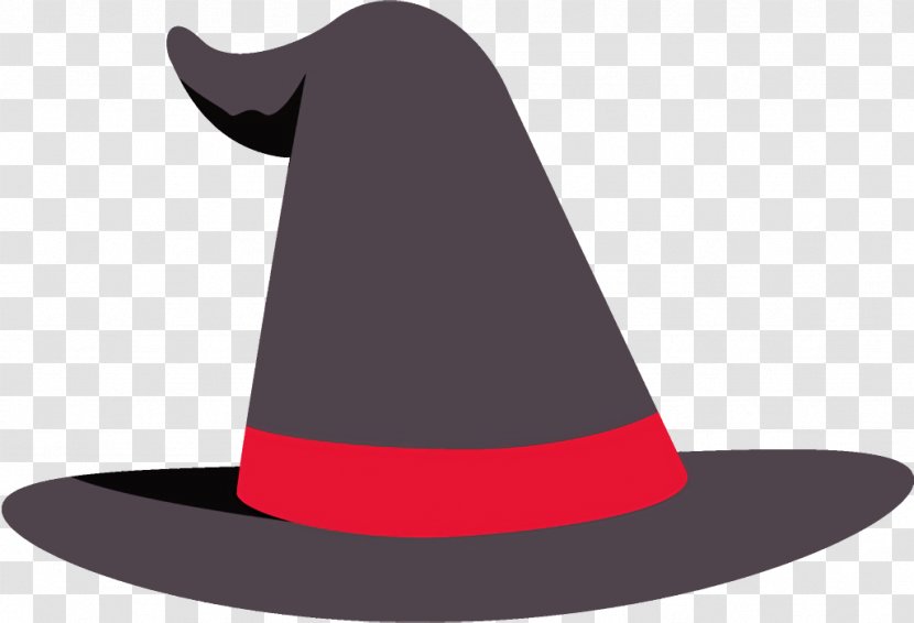 Witch Hat Halloween - Fedora - Headgear Transparent PNG