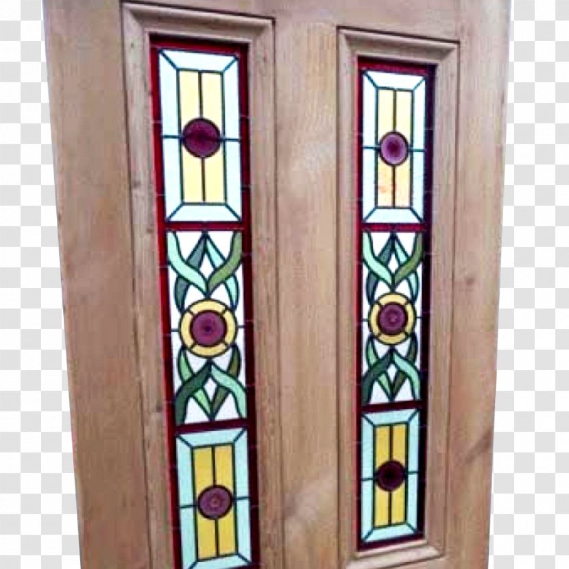 Window Stained Glass Sliding Door Transparent PNG