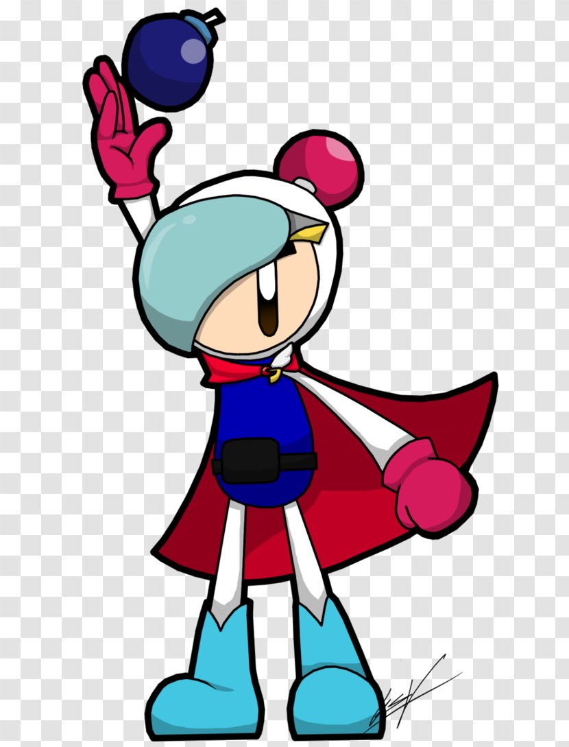 Fan Art Bomberman Jetters Hudson Soft DeviantArt - Watercolor Transparent PNG