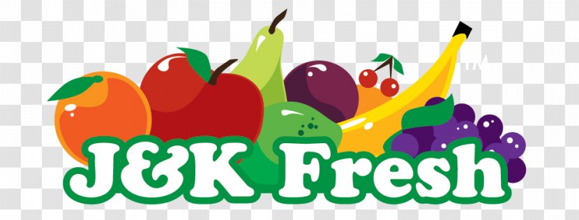 721 Logistics LLC / J&K Fresh East Logo J & K Fresh, Clip Art - Fruit - Brand Transparent PNG