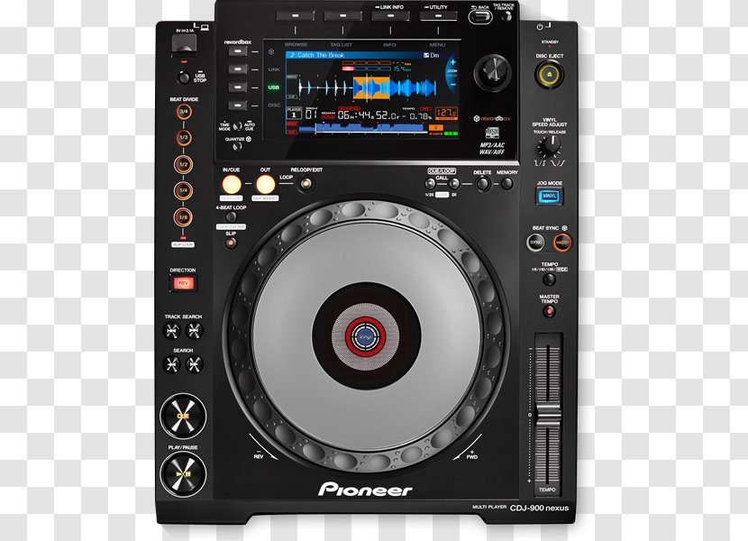 CDJ-2000 CDJ-900 Pioneer DJ Disc Jockey - Djm - Cdj Transparent PNG