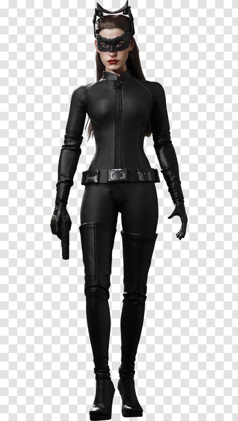 Anne Hathaway Catwoman The Dark Knight Rises Batman Costume - Silhouette Transparent PNG