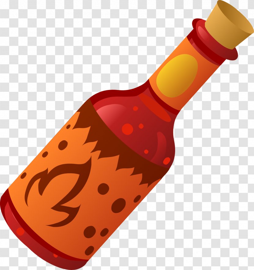 Barbecue Sauce Hot Buffalo Wing Grill - Bottle Transparent PNG