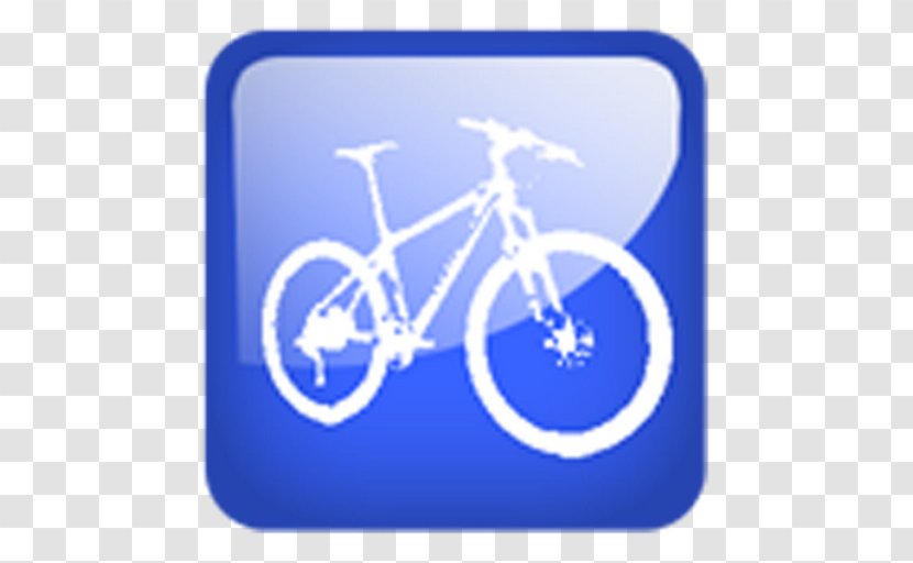 Bicycle Frames Font - Blue - Design Transparent PNG