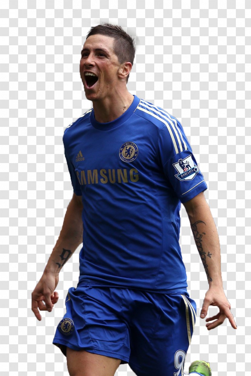 Fernando Torres Chelsea F.C. Soccer Player Jersey Football - Sportswear Transparent PNG
