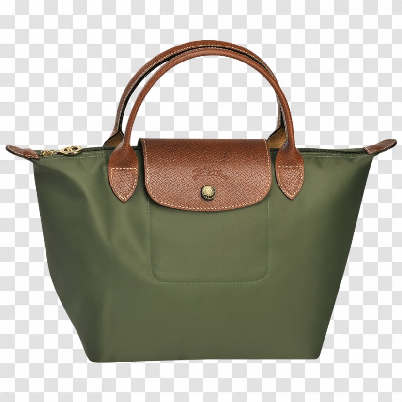Longchamp Le Pliage Mini Nylon Tote Handbag Large Shoulder - Fashion Accessory - Bag Transparent PNG
