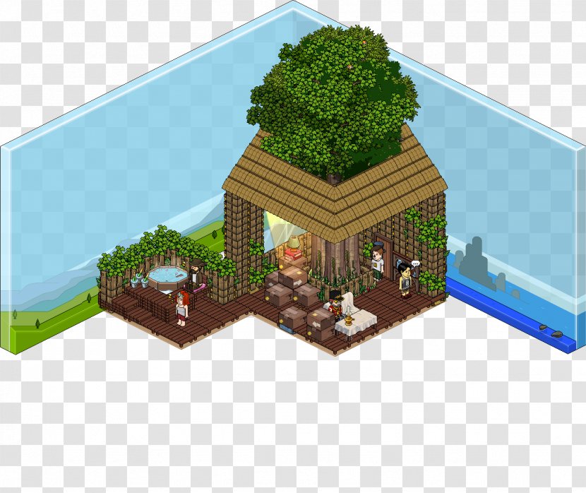 Habbo Tree House Room Transparent PNG