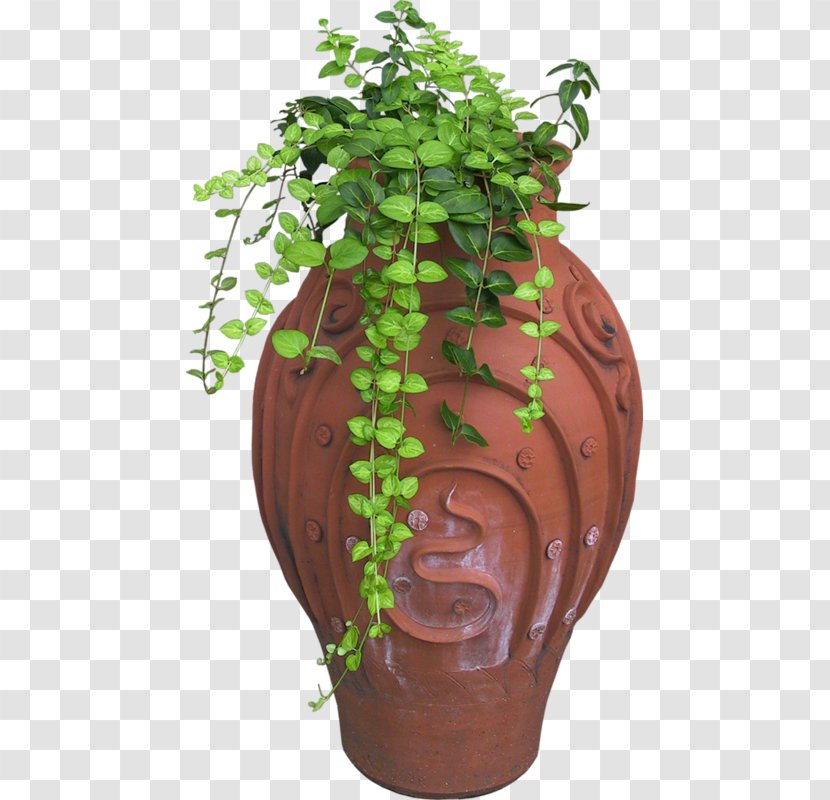 Flowerpot Vase - Tree - Porcelain Transparent PNG