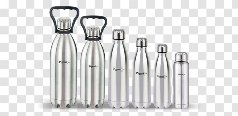 Water Bottles Stainless Steel Fizzy Drinks - Kettle Transparent PNG