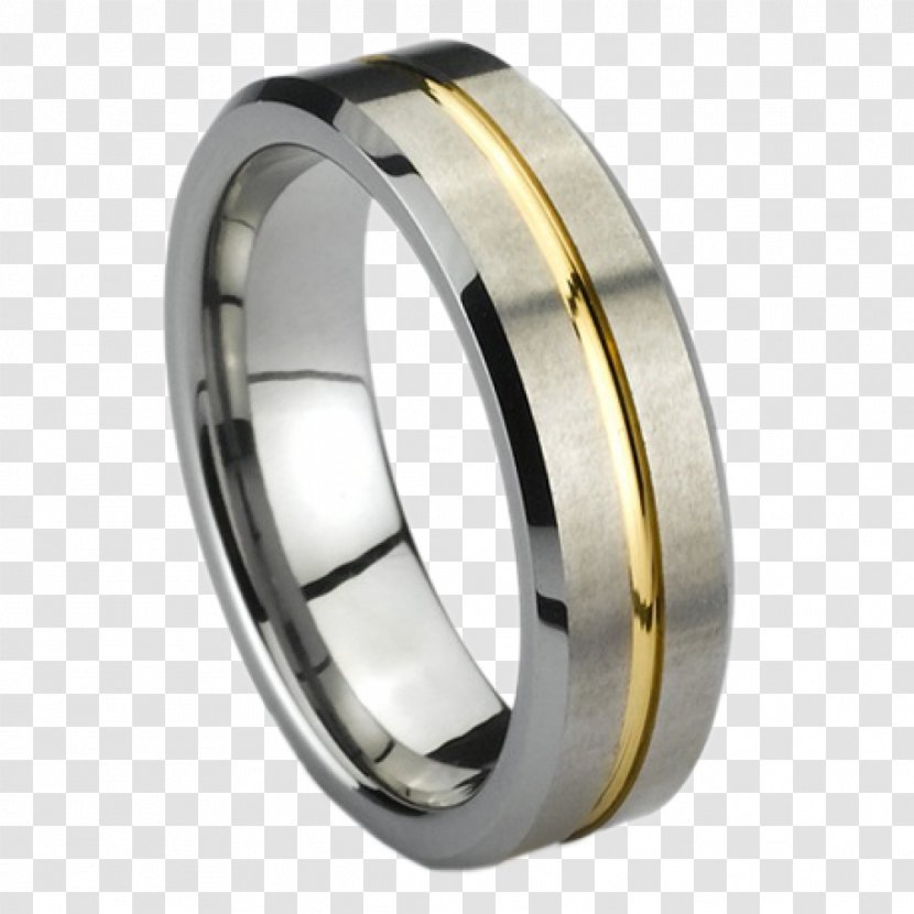 Wedding Ring Jewellery Platinum - Watercolor Transparent PNG
