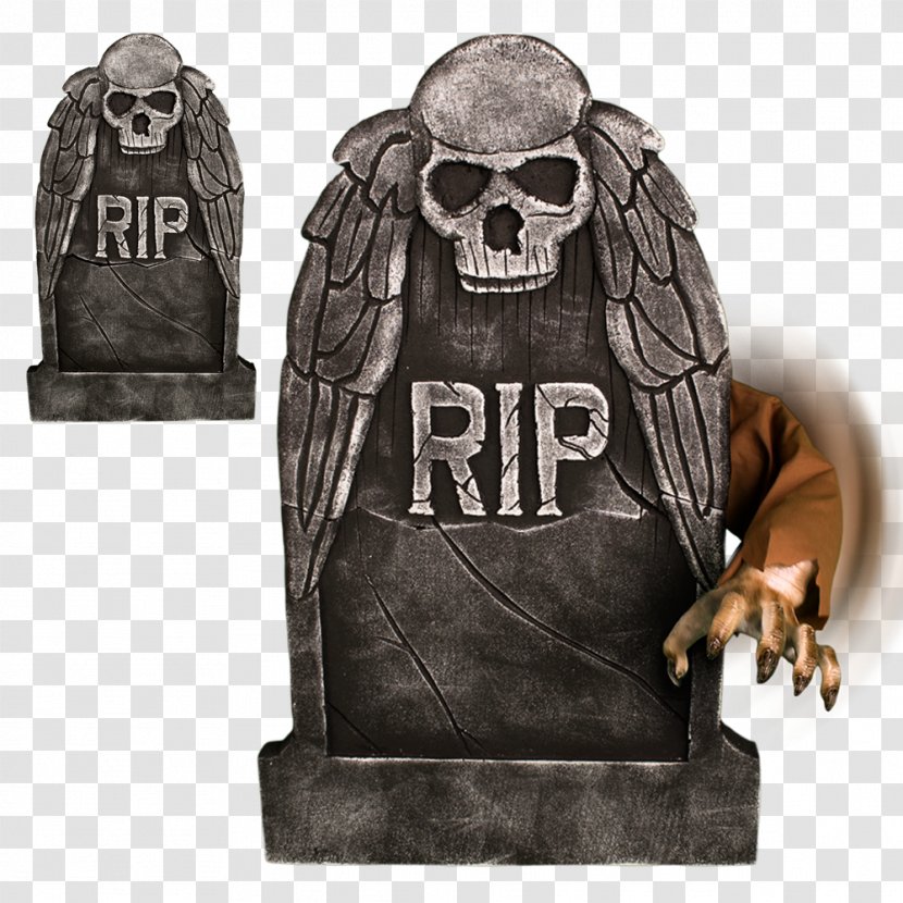 Headstone Halloween Boogeyman Horror Animatronics - Hoodie - Broken Arm Transparent PNG
