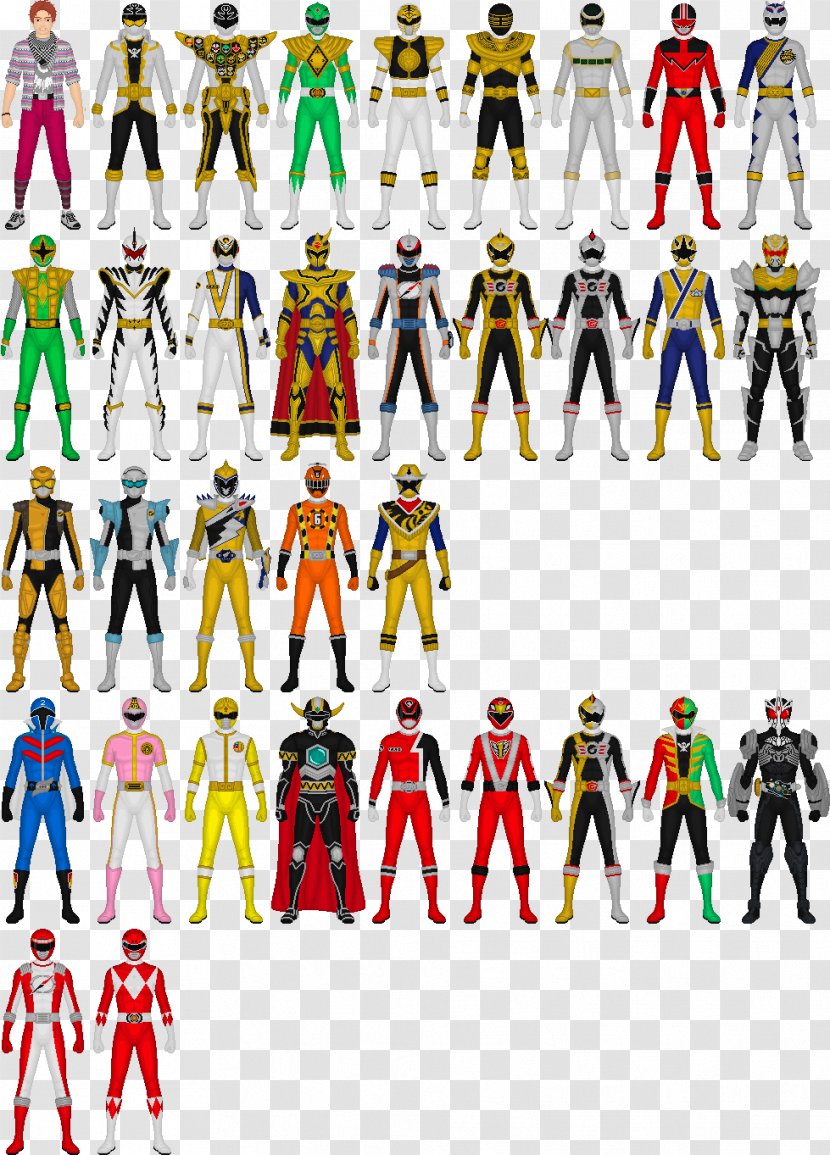 Gai Ikari Captain Marvelous Don Dogoier Luka Millfy Super Sentai - Costume Design - Power Rangers Transparent PNG