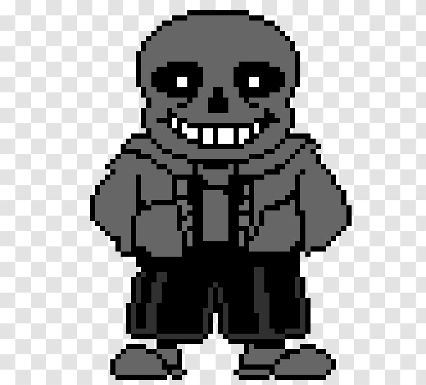 Undertale Pixel Art Digital - Artist - Sans Transparent PNG