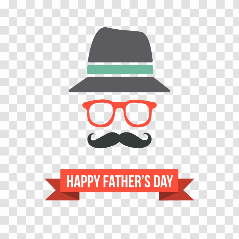 Father's Day Holiday Birthday Greeting & Note Cards - Headgear - Stubble Icon Transparent PNG